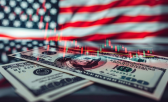 us-dollar-bills-with-american-flag-stock-chart-background 1