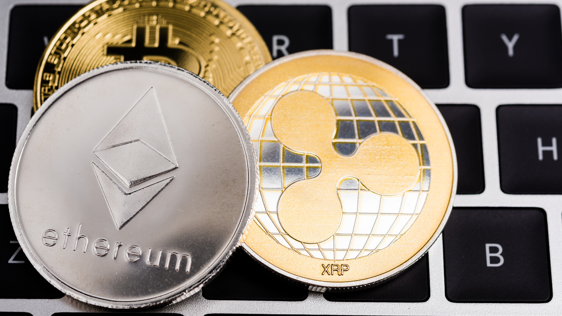 Bitcoin, Ethereum,Ripple