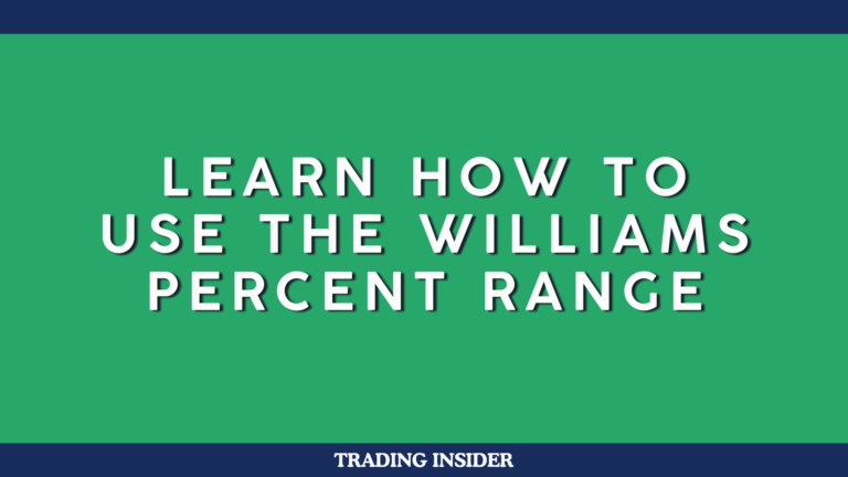 Learn How To Use The Williams Percent Range